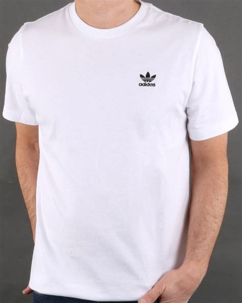 Witte adidas T